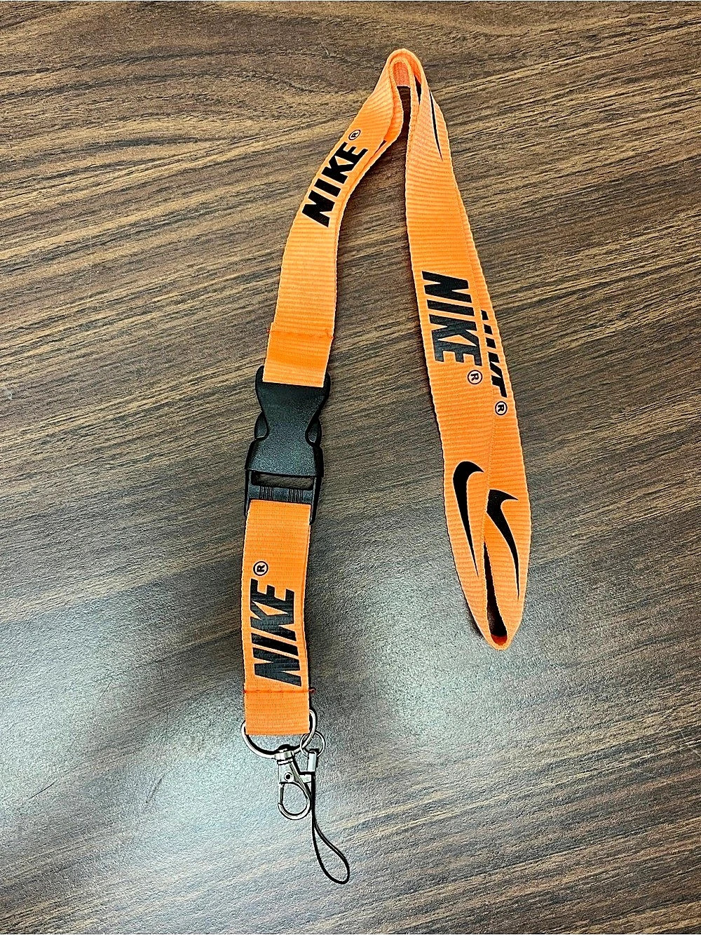 Nike Lanyard Orange & Black